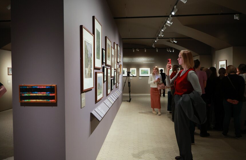 Выставка "Ларионов / Гончарова. Начало" открылась в Пушкинском музее 27 фото