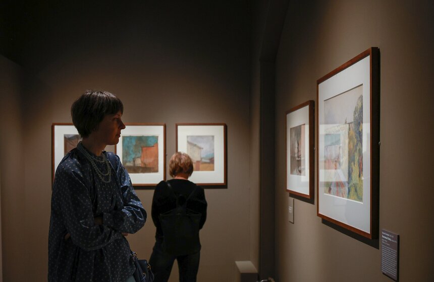 Выставка "Ларионов / Гончарова. Начало" открылась в Пушкинском музее 6 фото