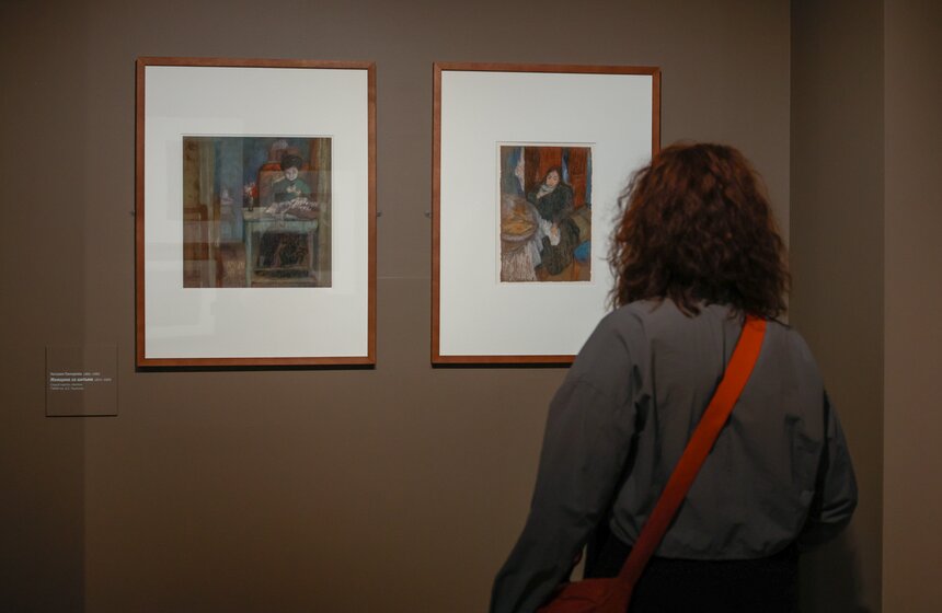 Выставка "Ларионов / Гончарова. Начало" открылась в Пушкинском музее 9 фото