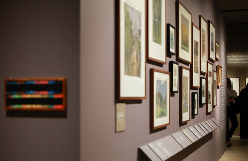 Выставка "Ларионов / Гончарова. Начало" открылась в Пушкинском музее 12 фото