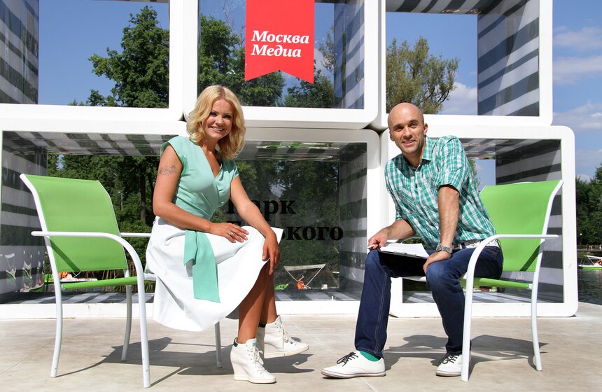 23 мая выездная студия "Москва 24" принимала гостей 16 фото