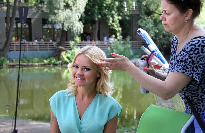 23 мая выездная студия "Москва 24" принимала гостей 14 фото