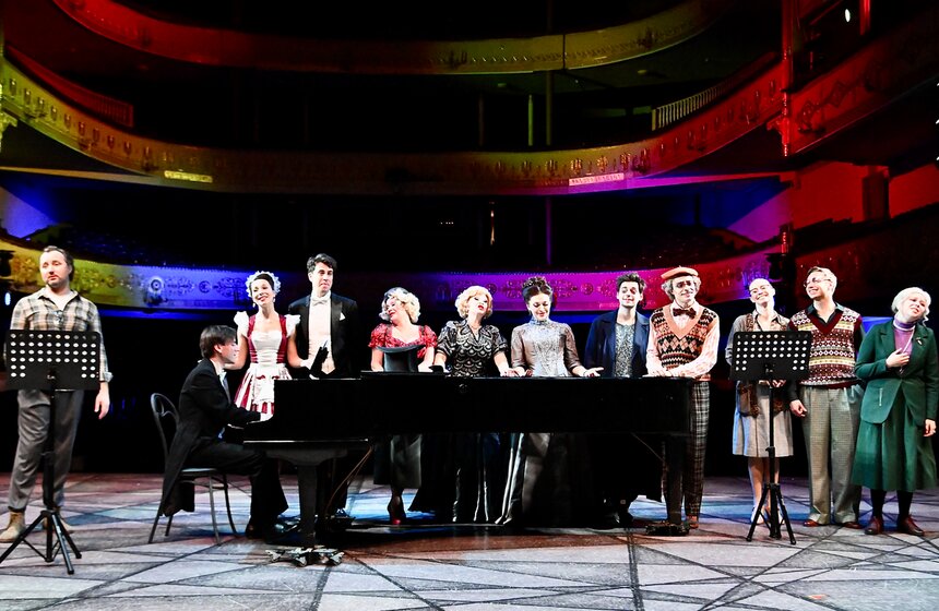 В Московском театре оперетты состоялась акция "Ночь театров" 28 фото