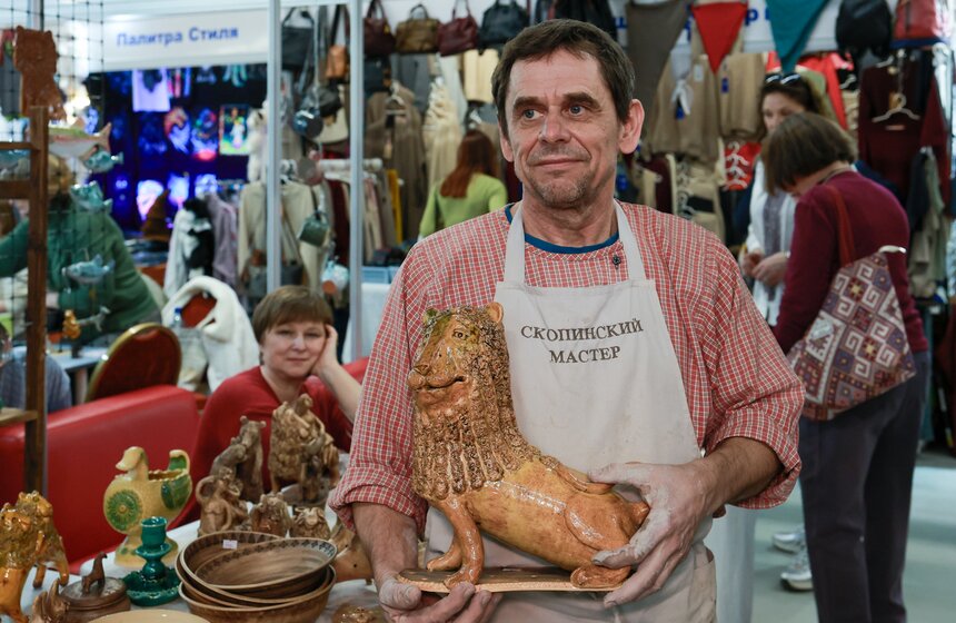 Выставка-ярмарка "РусАртСтиль" прошла в Москве 6 фото