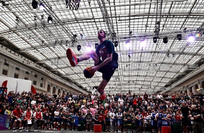 Кубок Красной площади по баскетболу прошел в Гостином Дворе 26 фото