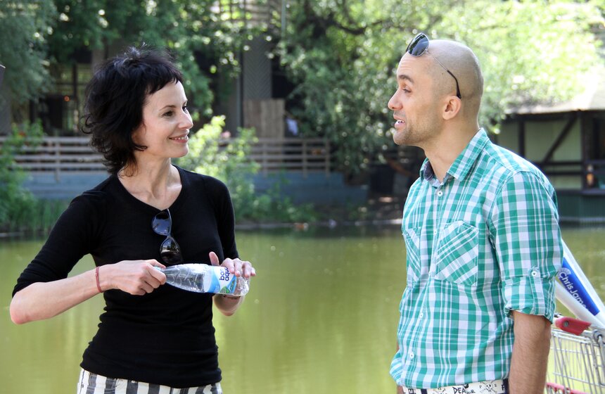 23 мая выездная студия "Москва 24" принимала гостей 4 фото