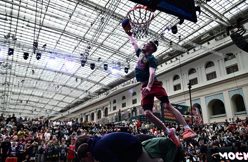 Кубок Красной площади по баскетболу прошел в Гостином Дворе 28 фото