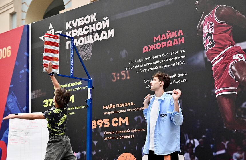 Кубок Красной площади по баскетболу прошел в Гостином Дворе 11 фото