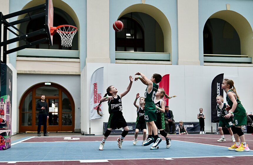 Кубок Красной площади по баскетболу прошел в Гостином Дворе 6 фото