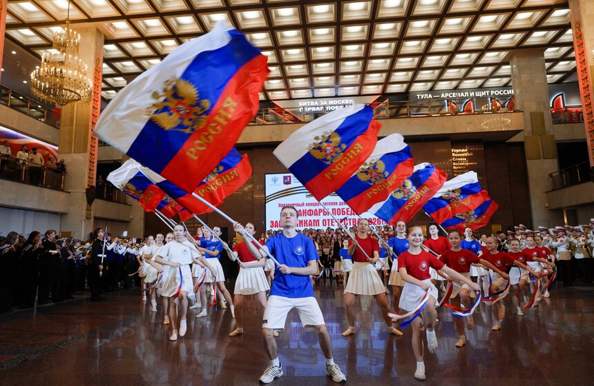 В Музее Победы прошел праздничный концерт в День защитника Отечества 8 фото