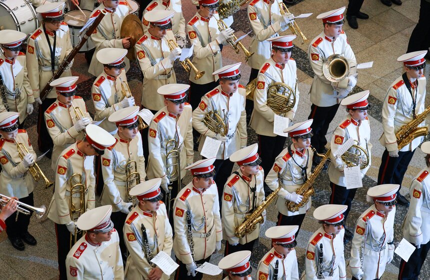 В Музее Победы прошел праздничный концерт в День защитника Отечества 14 фото