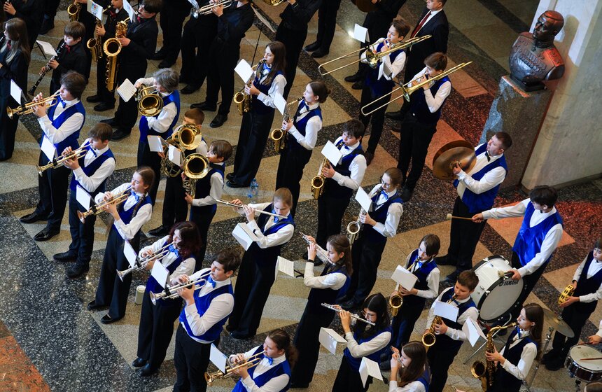 В Музее Победы прошел праздничный концерт в День защитника Отечества 21 фото