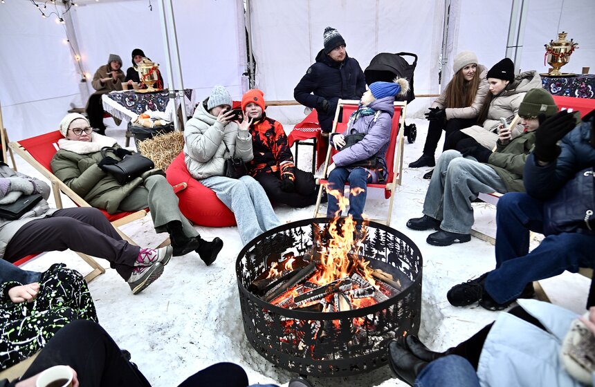 В столице завершился фестиваль "Московские сани" 38 фото