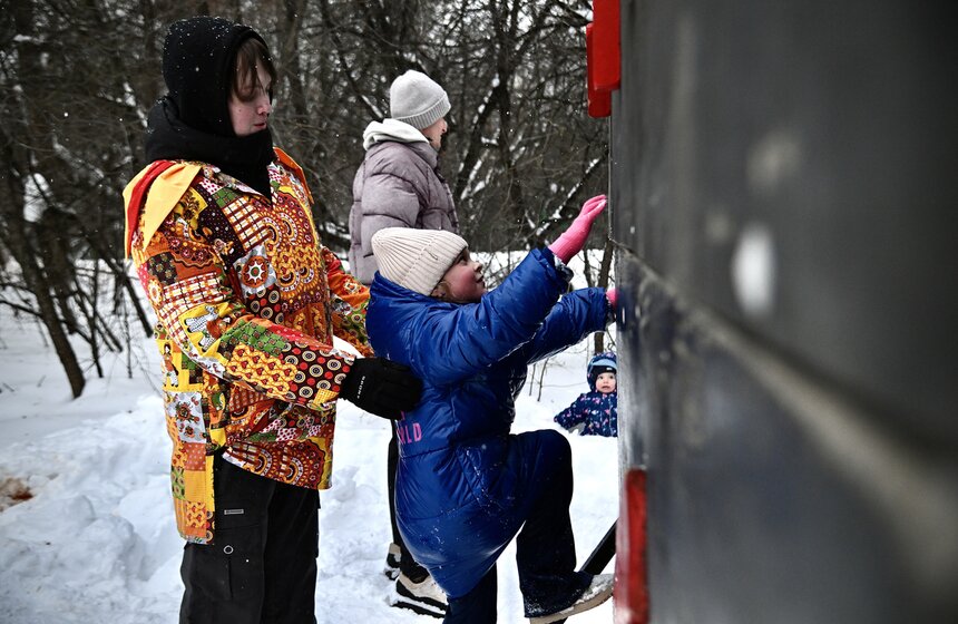 В столице завершился фестиваль "Московские сани" 16 фото