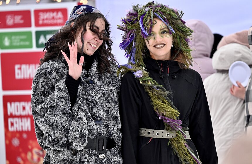 В столице завершился фестиваль "Московские сани" 28 фото