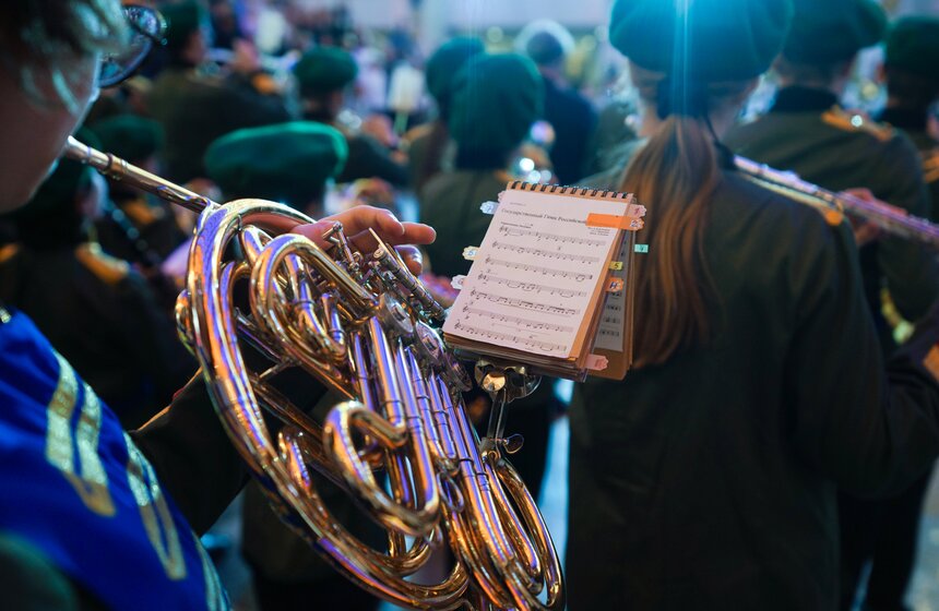 В Музее Победы прошел праздничный концерт в День защитника Отечества 27 фото