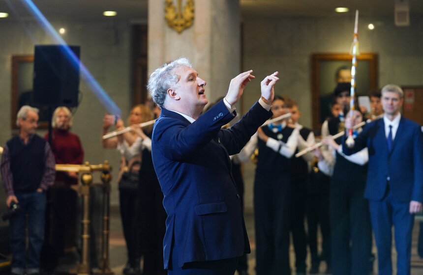 В Музее Победы прошел праздничный концерт в День защитника Отечества 23 фото