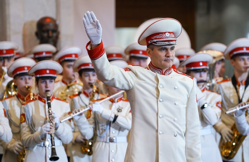 В Музее Победы прошел праздничный концерт в День защитника Отечества 13 фото