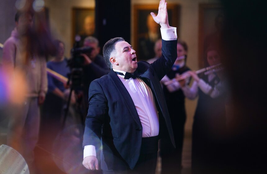 В Музее Победы прошел праздничный концерт в День защитника Отечества 20 фото