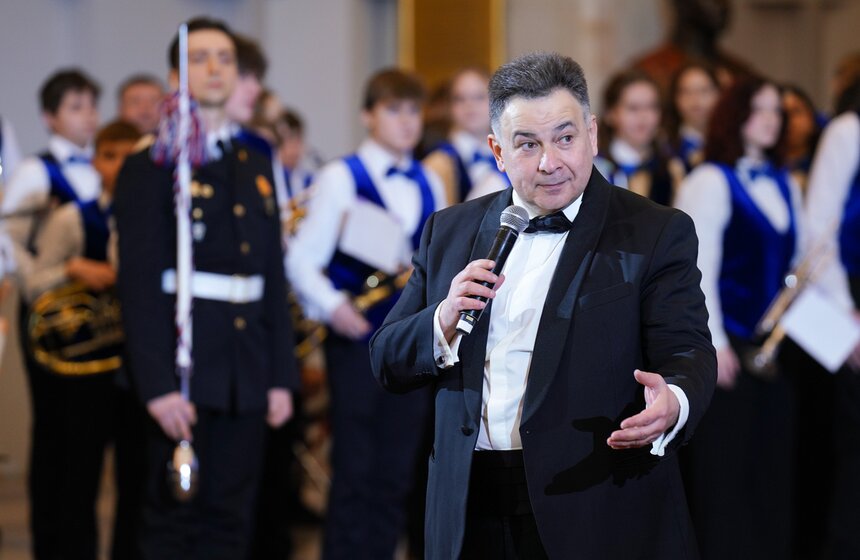 В Музее Победы прошел праздничный концерт в День защитника Отечества 35 фото