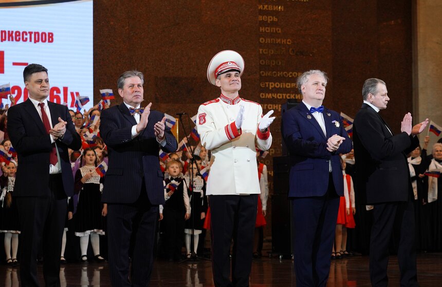 В Музее Победы прошел праздничный концерт в День защитника Отечества 31 фото