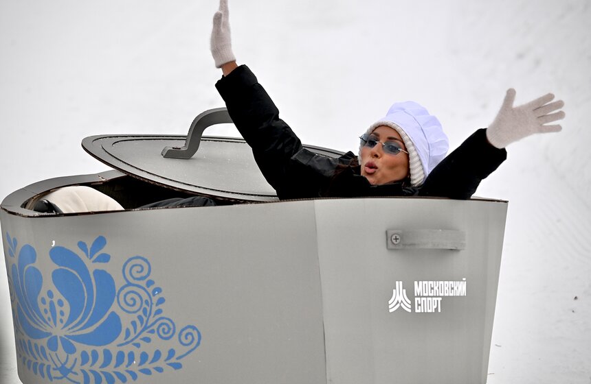 В столице завершился фестиваль "Московские сани" 32 фото