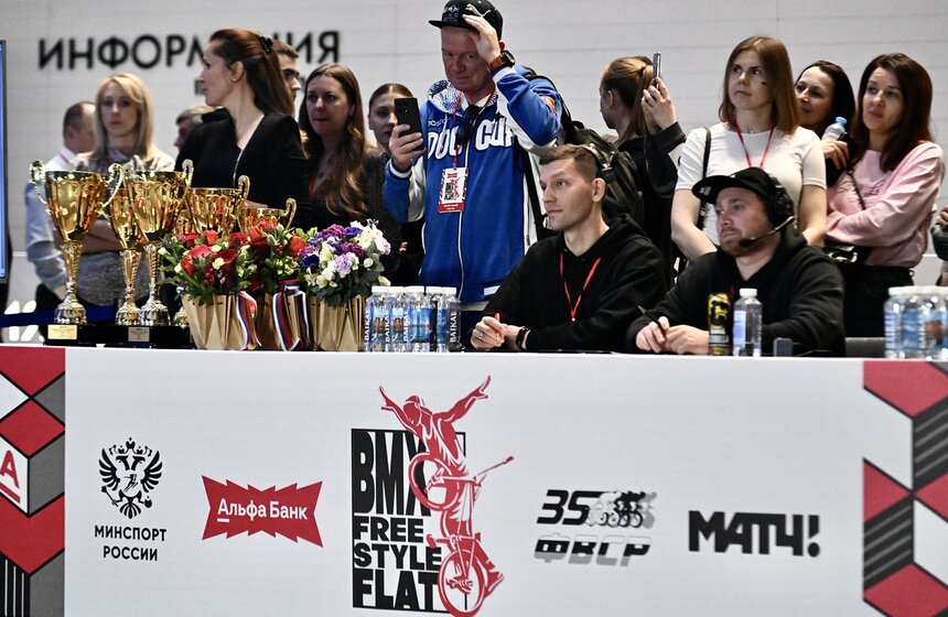 На ВДНХ прошли международные состязания по BMX-фристайлу 12 фото