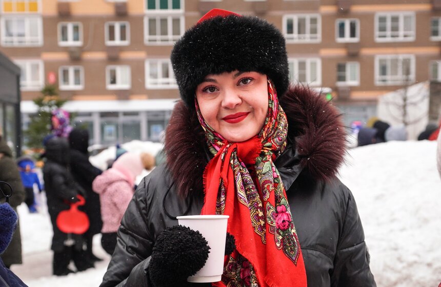 Масштабные гулянья прошли в последний день Масленицы в Москве 6 фото