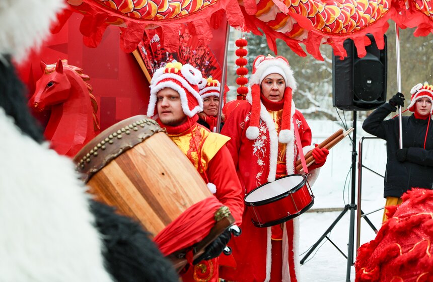 Фестиваль в честь китайского Нового года открылся в Московском зоопарке 9 фото