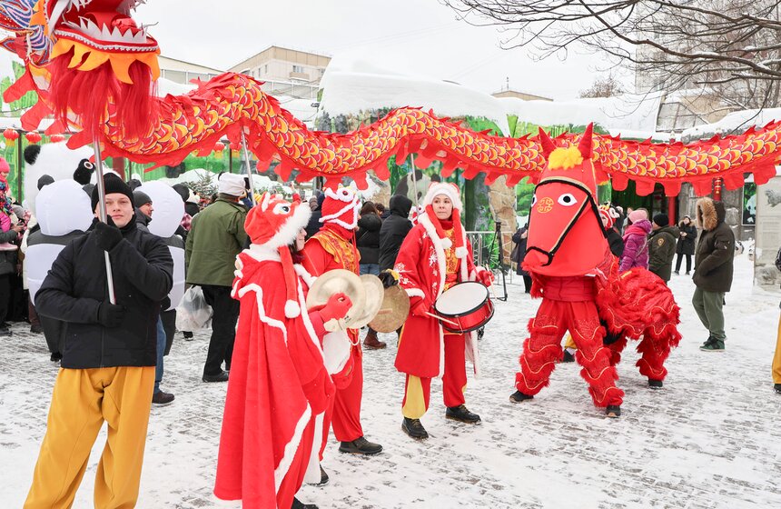 Фестиваль в честь китайского Нового года открылся в Московском зоопарке 5 фото