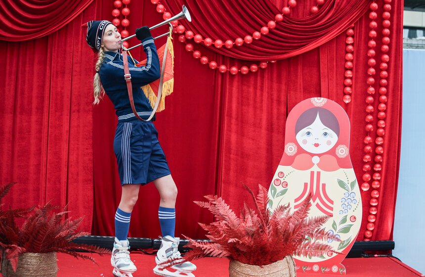 Праздник "Зимний день московского спорта" прошел в "Лужниках" 3 фото