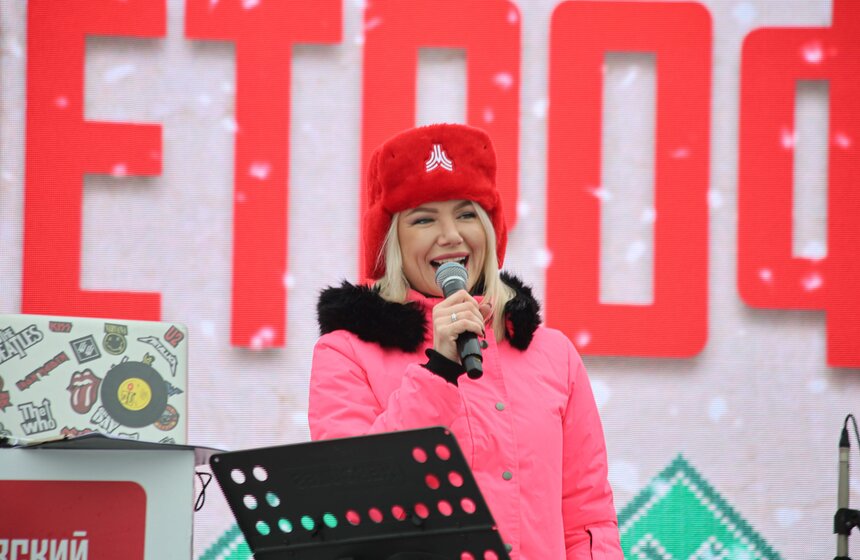 Праздник "Зимний день московского спорта" прошел в "Лужниках" 17 фото