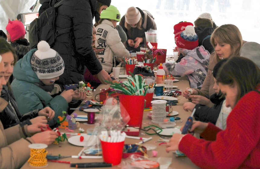 Праздник "Зимний день московского спорта" прошел в "Лужниках" 30 фото