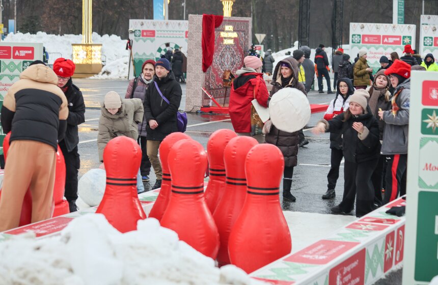 Праздник "Зимний день московского спорта" прошел в "Лужниках" 29 фото