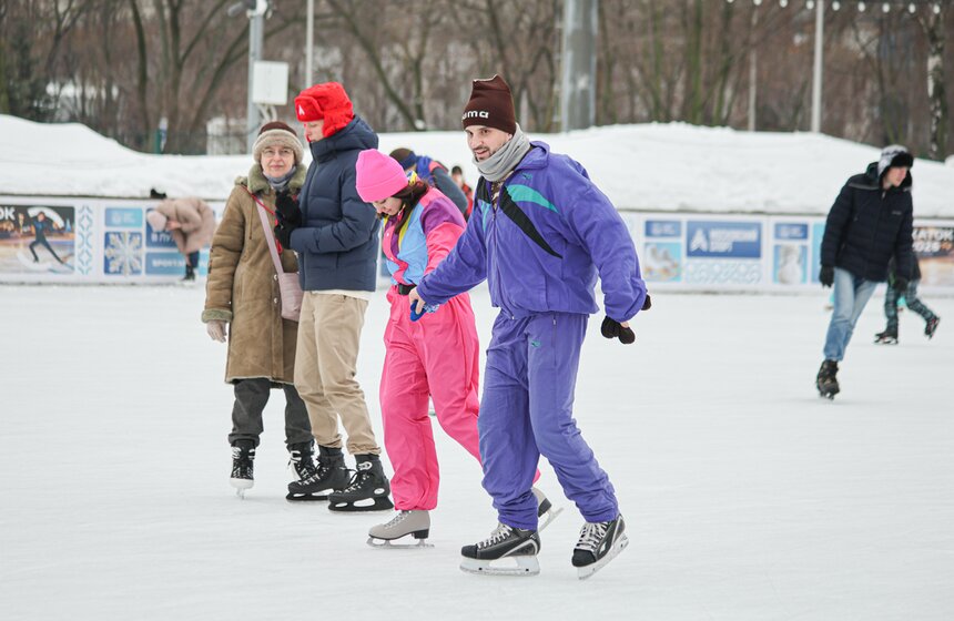 Праздник "Зимний день московского спорта" прошел в "Лужниках" 10 фото