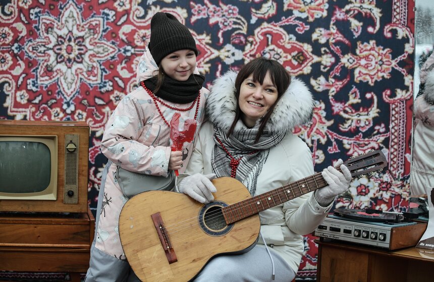 Праздник "Зимний день московского спорта" прошел в "Лужниках" 5 фото