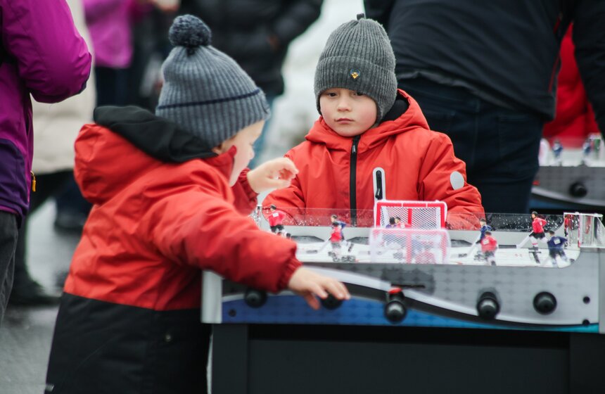 Праздник "Зимний день московского спорта" прошел в "Лужниках" 25 фото