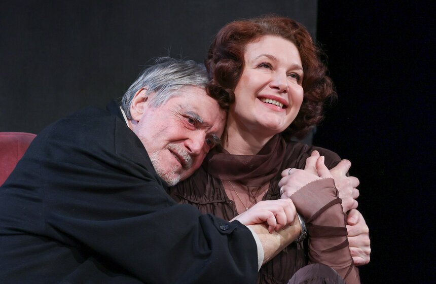 На сцене Театра имени Пушкина прошел пресс-показ спектакля "Лир во время чумы" 22 фото