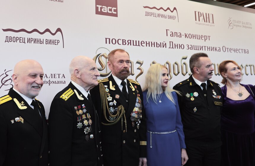 Гала-концерт "Сказ о доблести и чести" показали во Дворце Ирины Винер 44 фото
