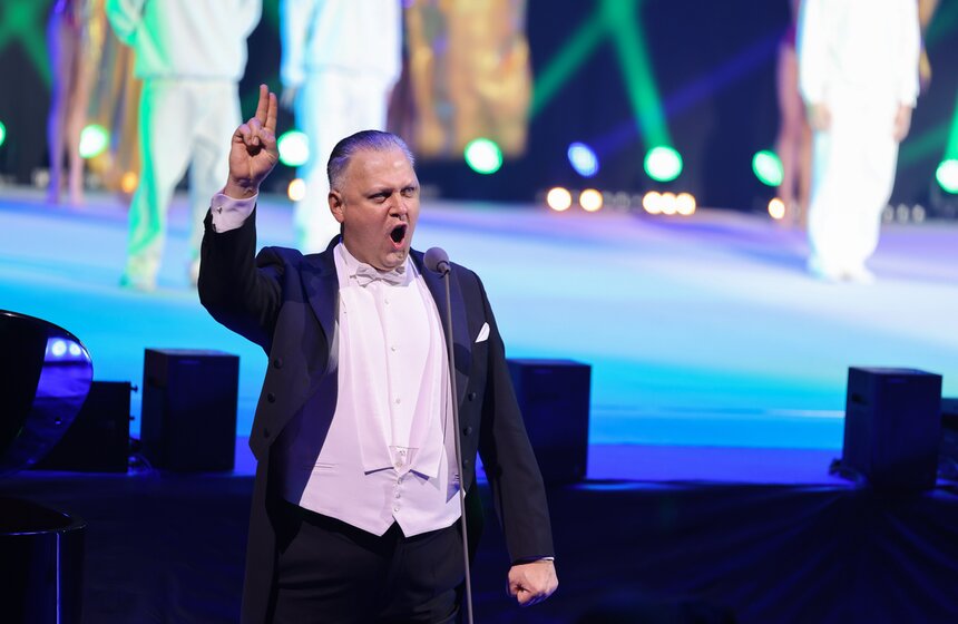 Гала-концерт "Сказ о доблести и чести" показали во Дворце Ирины Винер 25 фото