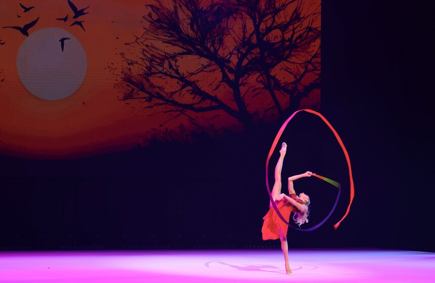 Гала-концерт "Сказ о доблести и чести" показали во Дворце Ирины Винер 14 фото