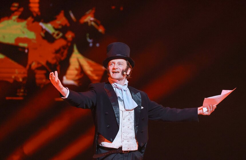 Гала-концерт "Сказ о доблести и чести" показали во Дворце Ирины Винер 16 фото