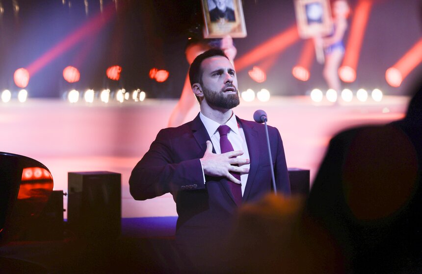 Гала-концерт "Сказ о доблести и чести" показали во Дворце Ирины Винер 36 фото