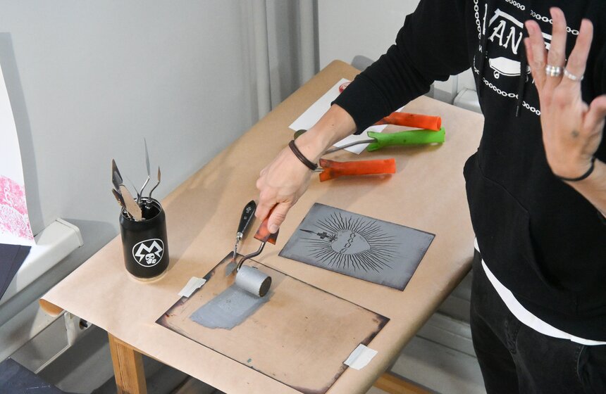 Пресс-тур в мастерские дизайнеров ArtFlection прошел в Москве 11 фото