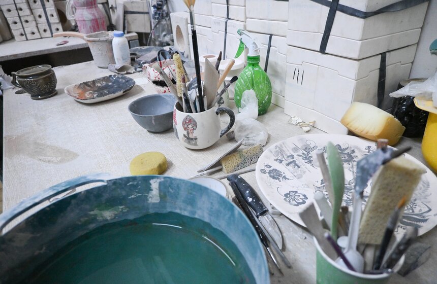 Пресс-тур в мастерские дизайнеров ArtFlection прошел в Москве 31 фото