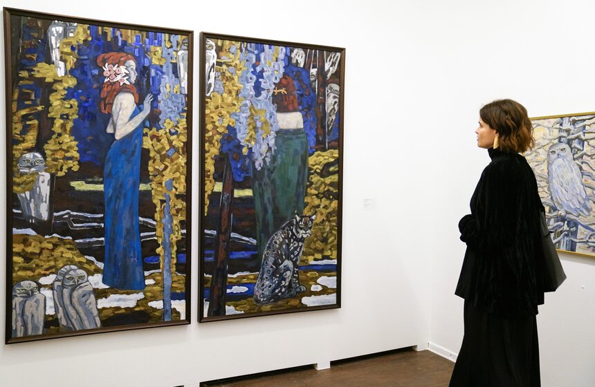 Выставка Нателлы Тоидзе открылась в Московском музее современного искусства 17 фото