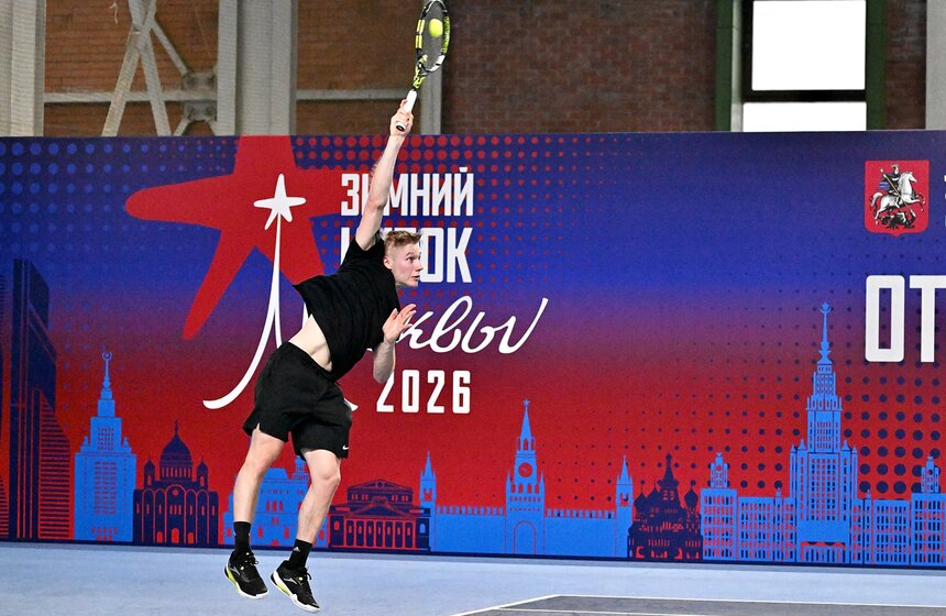 Открытый зимний кубок Москвы по теннису завершился в "Лужниках" 3 фото