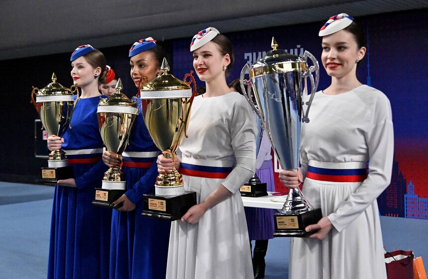 Открытый зимний кубок Москвы по теннису завершился в "Лужниках" 24 фото