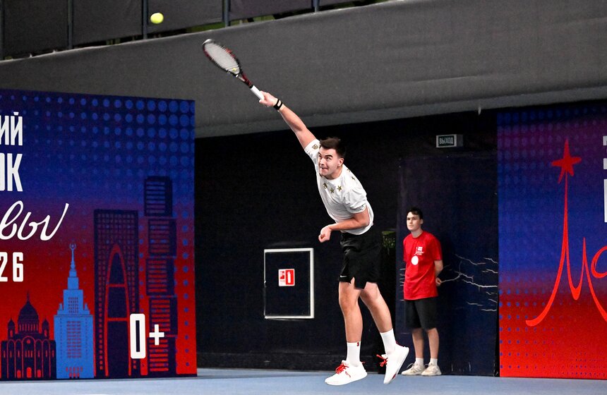 Открытый зимний кубок Москвы по теннису завершился в "Лужниках" 5 фото