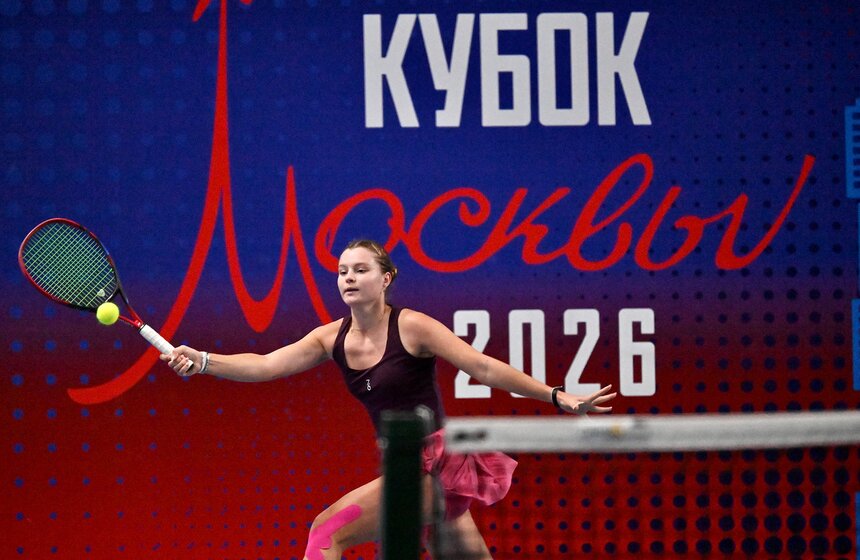 Открытый зимний кубок Москвы по теннису завершился в "Лужниках" 20 фото